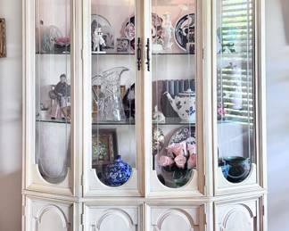 White Display Cabinet