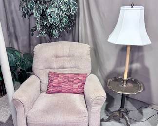 Recliner and Lamp Table