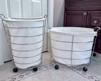Rolling Laundry Baskets