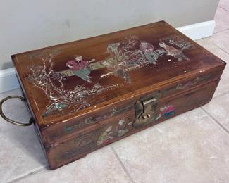 Large Wooden Chest