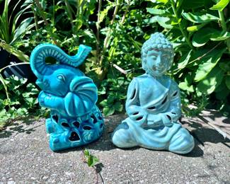 Buddha and Elephant Statue