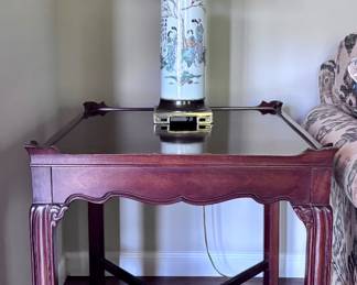 End Table and Lamp