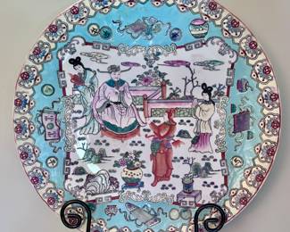 Famille Rose Platter 