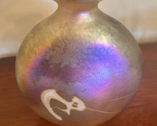 Robert Held Art Glass Vase