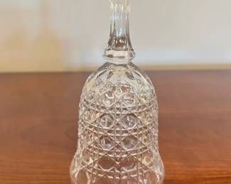 Vintage 1940s Federal Glass Co Bell EAPG Windsor Button Cane Pattern 