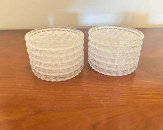 vintage Royal Limited Crystal Coasters 
