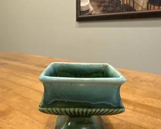 vintage McCoy pottery Pedestal Planter
