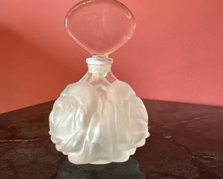 Frosted Glass perfume bottle 