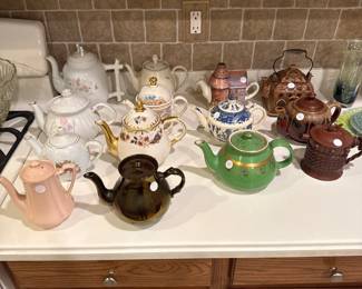 Teapot collection 