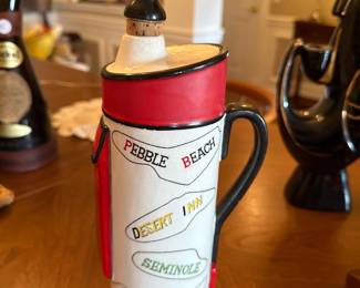 Antique Shields Fifth Avenue Golf Bag Decanter 