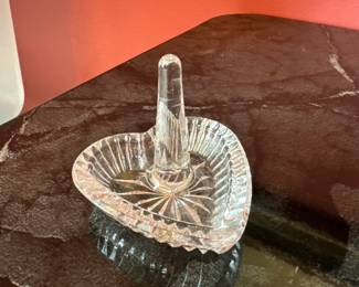 Waterford Crystal Heritage Vanity Ring Holder 