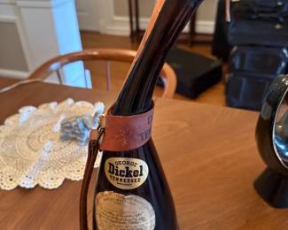vintage George Dickel Tennessee Sour Mash Whiskey Old No. 12 miniature bottle 