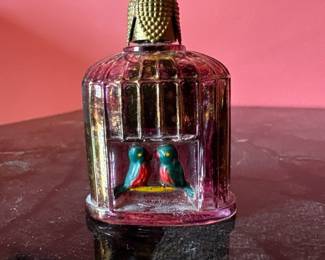 decorative glass perfume bottle