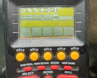 Yahtzee Handheld Digitial Game 