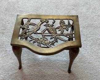 Brass Fireplace Footman 