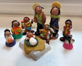 Clay Nativity