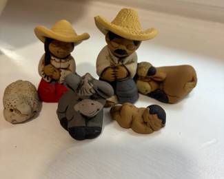 Clay Nativity