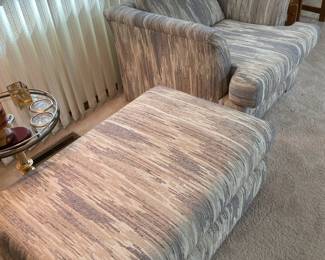 Chair and ottoman