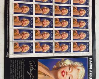 Marilyn Monroe stamps