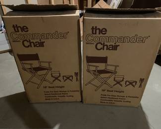 New commander chairs