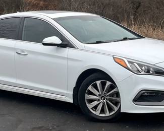 2017 Hyundai Sonata Sport Sedan Car, VIN 5NPE34AF7HH522808, Miles Showing On Odometer 106,103