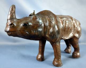 Leather Wrapped Rhino