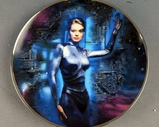 The Hamilton Collection - Women Of Star Trek Seven Of Nine Plate