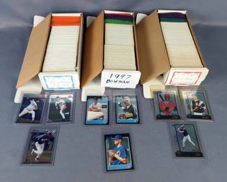 Topps Bowman Baseball Cards 1996-1998