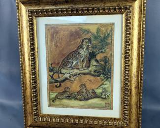 Framed Safari Animal Art Prints