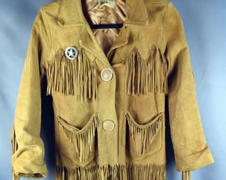 Pioneer Wear Albuquerque Leather Fringe Jacket
