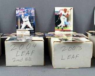 Donruss Leaf Baseball Cards 2003-2005