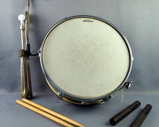 Majestic Remo Soundmaster Snare Drum with Stand & Sticks