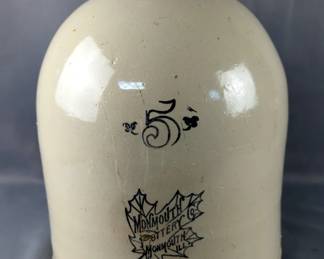 Monmouth Pottery 5 Gallon Stoneware Jug