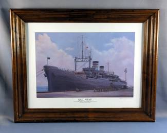 Richard Johnson "Sail Away" Artist Proof Print