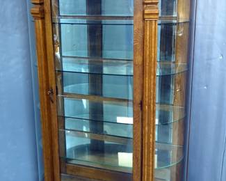 Curio Cabinet With Glass Shelves