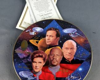 The Hamilton Collection Star Trek Plates