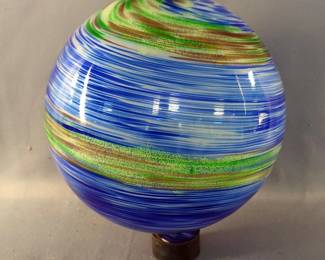 Handblown Gazing Globes With Stand
