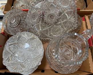 American Brilliant Cut Glassware