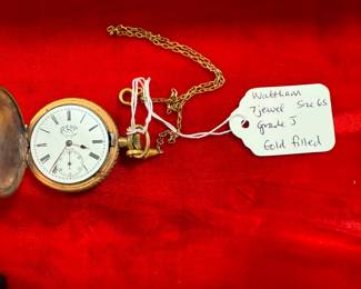 Waltham Gold Filled Pocket Watch