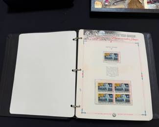 Landing On The Moon Stamp Album