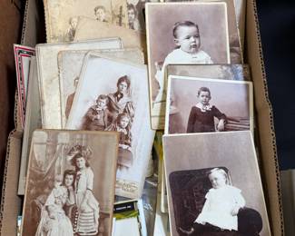 Cabinet Cards and Vintage Photos