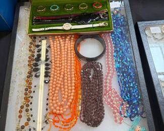 Necklaces and Ladies Watch