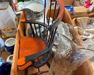 Salesman Sample Chair and More