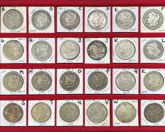 Morgan Silver Dollars Choice