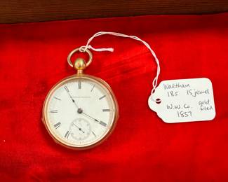Waltham Gold Filled Pocket Watch