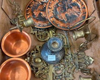 Copper, Brass and Silver