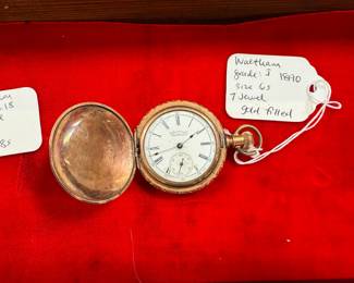Waltham Gold Filled Pocket Watch