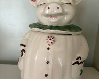Shawnee "Smiley Pig"  cookie jar