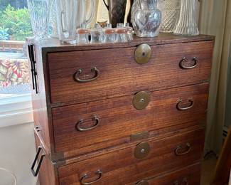 Antique Japanese Stacking Chest
