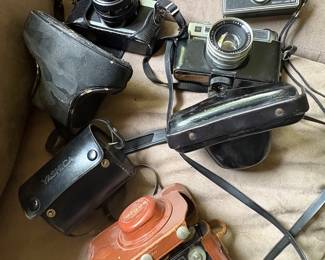 Vintage cameras